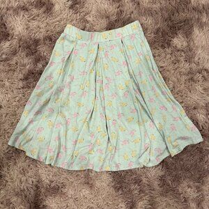 Lularoe Flamingo Print Skirt